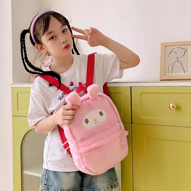 SGL Cinnamon Dog การ์ตูนตุ๊กตาน่ารักกระเป๋าเป้สะพายหลังผู้หญิงแฟชั่นกระเป๋าใบเล็กสไตล์ญี่ปุ่นกระเป๋านักเรียนนักเรียน SGL - รูปที่ 6