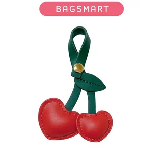 BAGSMART เครื่องประดับกระเป๋าเชอร์รี่ขนาดเล็ก pendant น่ารัก อุปกรณ์เสริมกระเป๋าสำหรับผู้หญิง