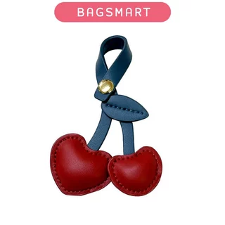 BAGSMART เครื่องประดับกระเป๋าเชอร์รี่ขนาดเล็ก pendant น่ารัก อุปกรณ์เสริมกระเป๋าสำหรับผู้หญิง