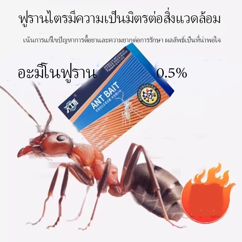 ✅ซื้อครั้งเดียวใช้ได้นานเป็นปี✅ยาฆ่ามด เหยื่อมด เจลกำจัดมด เจลฆ่ามด 8ชิ้น ใช้งานง่าย เพียงติดไว้ ตายยกรัง 100%ได้ผล - รูปที่ 6