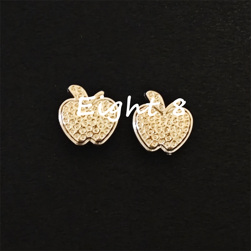 10 ชิ้น/เซ็ต Rose Gold เพชรกระต่ายรูปแบบรองเท้าหัวเข็มขัด Letter รองเท้า Pins DIY รองเท้าอุปกรณ์ตกแต่งสําหรับรองเท้าผู้หญิงและกระเป๋า