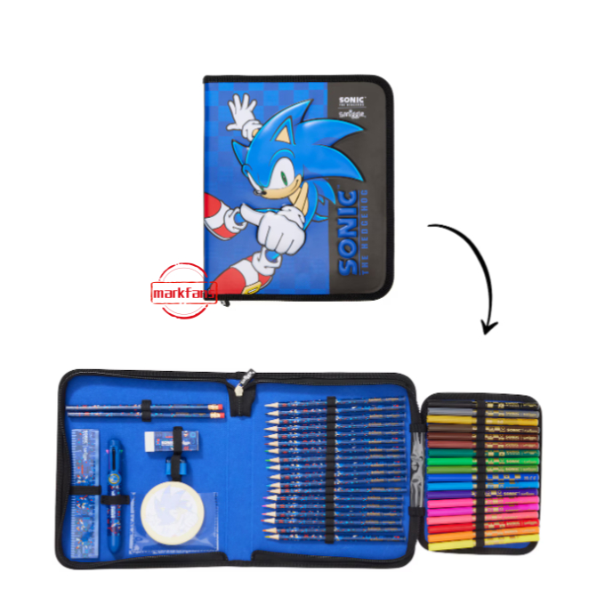 ออสเตรเลีย Smiggle School Bag กระเป๋าเป้โซนิค กระเป๋าเป้สะพายหลัง ถุงอาหารกลางวัน ขวดน้ํา Collection