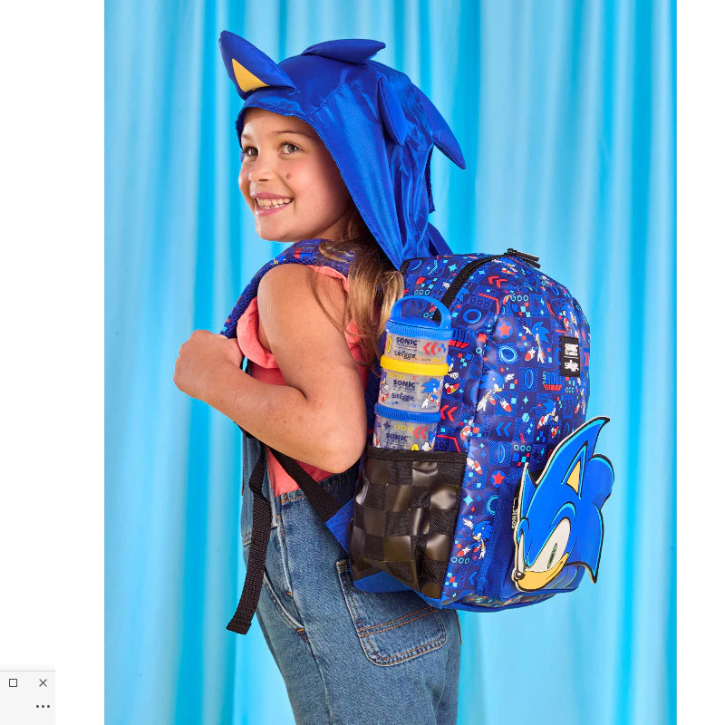 ออสเตรเลีย Smiggle School Bag กระเป๋าเป้โซนิค กระเป๋าเป้สะพายหลัง ถุงอาหารกลางวัน ขวดน้ํา Collection