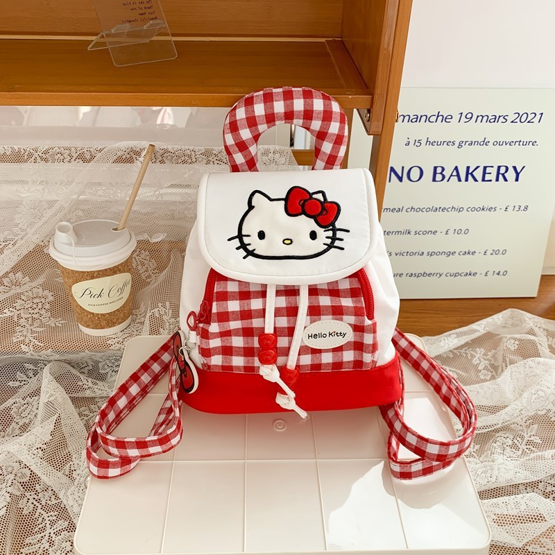 กระเป๋าเป้ Hello Kitty สำหรับผู้หญิง คุณภาพสูง และสวยงาม เหมาะสำหรับสวมใส่ในหลากหลายโอกาส