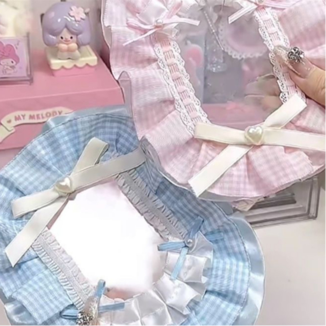 1เมตรลายสก๊อตลูกไม้อุปกรณ์เสริมทําเองผู้ถือบัตรบาร์ ชิโตะ ชุดเด็กกระโปรงปวดขอบกระเป๋าการเปลี่ยนแปลงวัสดุบรรจุสนับสนุนพัดลมมือทําอุปกรณ์ลูกไม