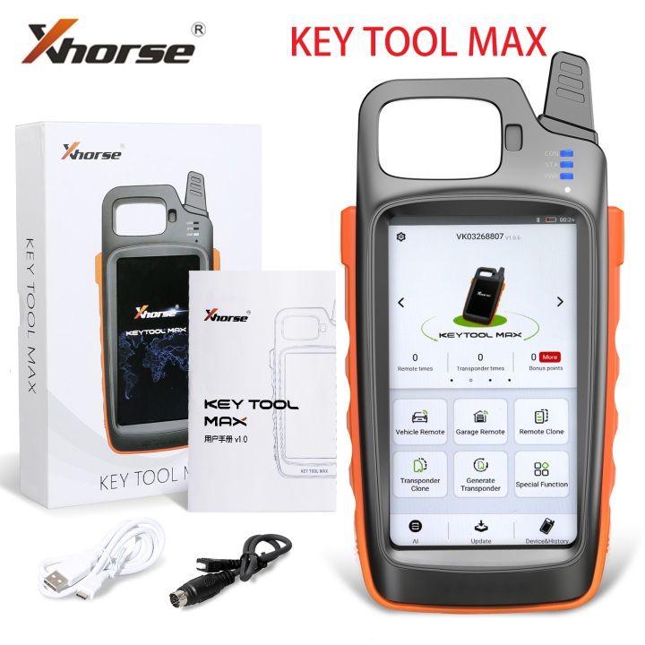 V1.5.1 Xhorse VVDI Key Tool Max Remote & Chip Generator Xhorse VVDI Key Tool Max อุปกรณ์การเขียนโปรแ