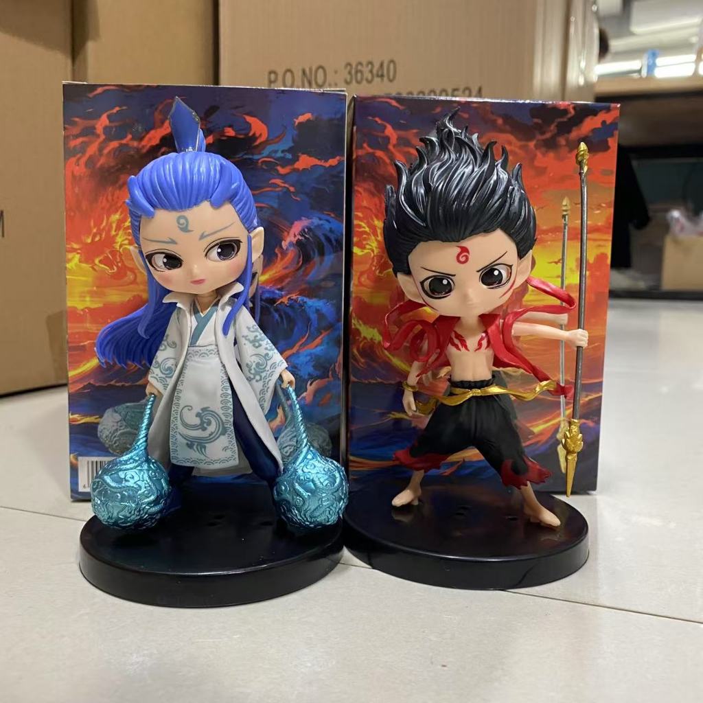 Qposket Ne Zha 2 Mini Q Serise Ne Zha และ Ao Bing รูปปั้นโมเดลของเล่น ราคา ถูกที่สุด ดีลบีเคเค