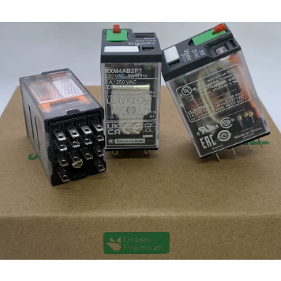 Schneider รีเลย์กลาง RXM2LB2BD RXM2LB2P7 RXM4LB2BD RXM4LB2P7