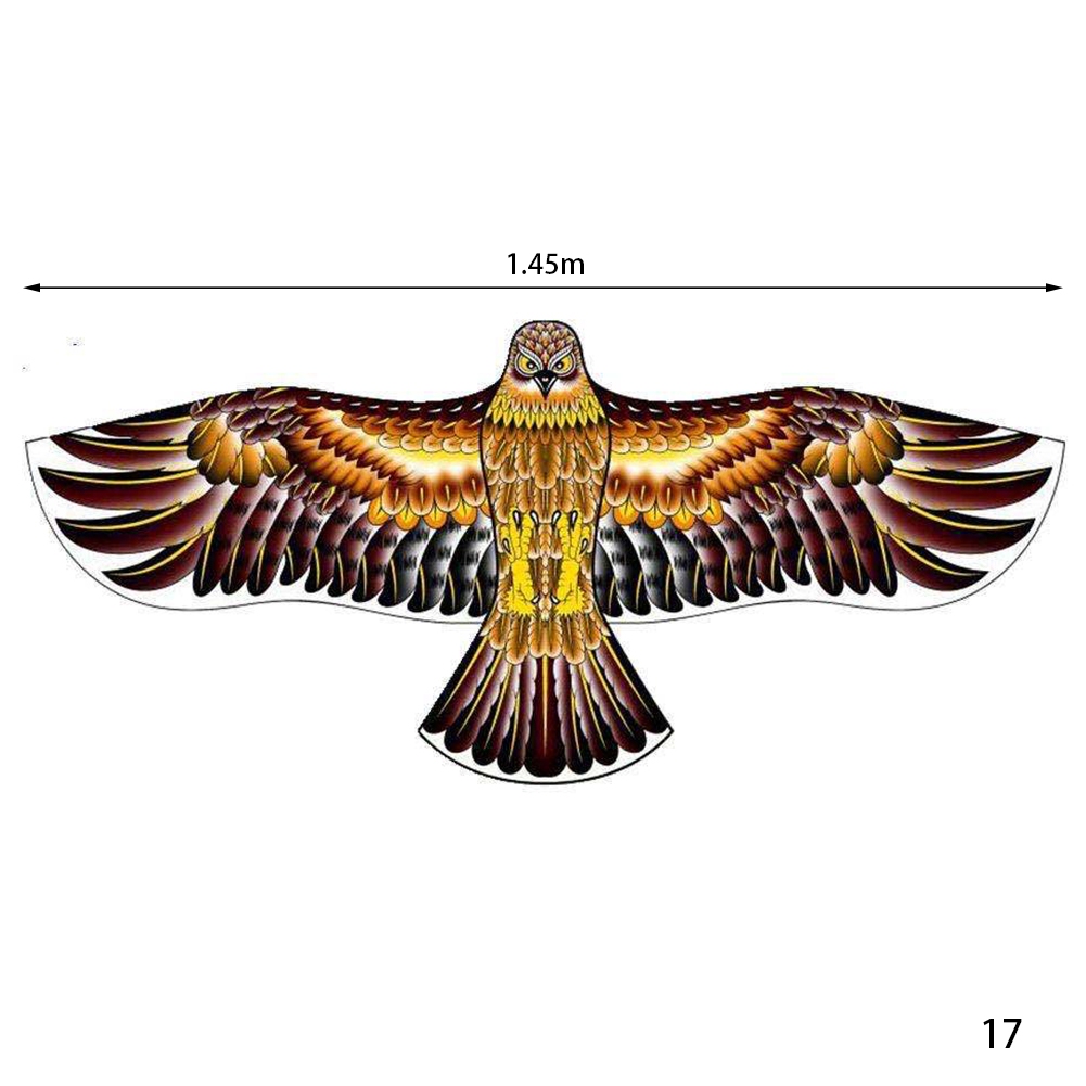 1.4m Eagle Kite GOLDEN ขนาดใหญ่ Eagle Flying Bird Kites เด็กของขวัญครอบครัวการเดินทางสวนกีฬากลางแจ้ง