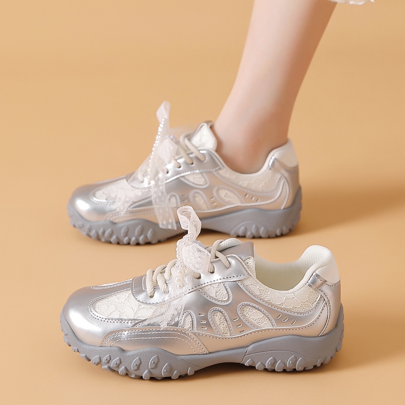 Girls Casual Shoes Simple All-Match Girls White Shoes