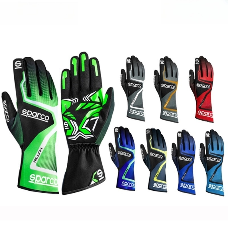 SPARCO RUSH Go-kart Racing Gloves Silicone Non-Slip Breathable Wear-Resistant Car Simulator Long off