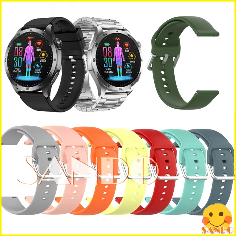 Pure Health PH Life HR5 HR4 PRO สายคล้องสมาร์ทวอท์ช PH Life HR5 สาย สายซิลิโคนอ่อนนุ่ม Pure Health P