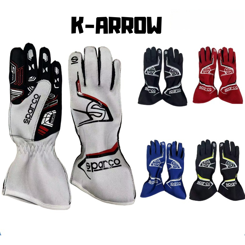 ยเหยาค® K-ARROW High-End Karting Racing ถุงมือ HTX ซิลิโคน Anti-SLIP SPARCO ด้านนอกเย็บจําลองขับรถหน้าจอสัมผัส Anti-SLIP ทนต่อการสึกหรอปาล์มเพิ่ม Dri - รูปที่ 7