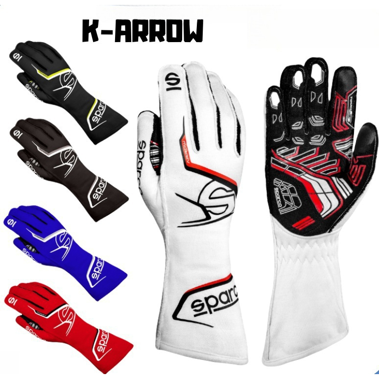 ยเหยาค® K-ARROW High-End Karting Racing ถุงมือ HTX ซิลิโคน Anti-SLIP SPARCO ด้านนอกเย็บจําลองขับรถหน้าจอสัมผัส Anti-SLIP ทนต่อการสึกหรอปาล์มเพิ่ม Dri