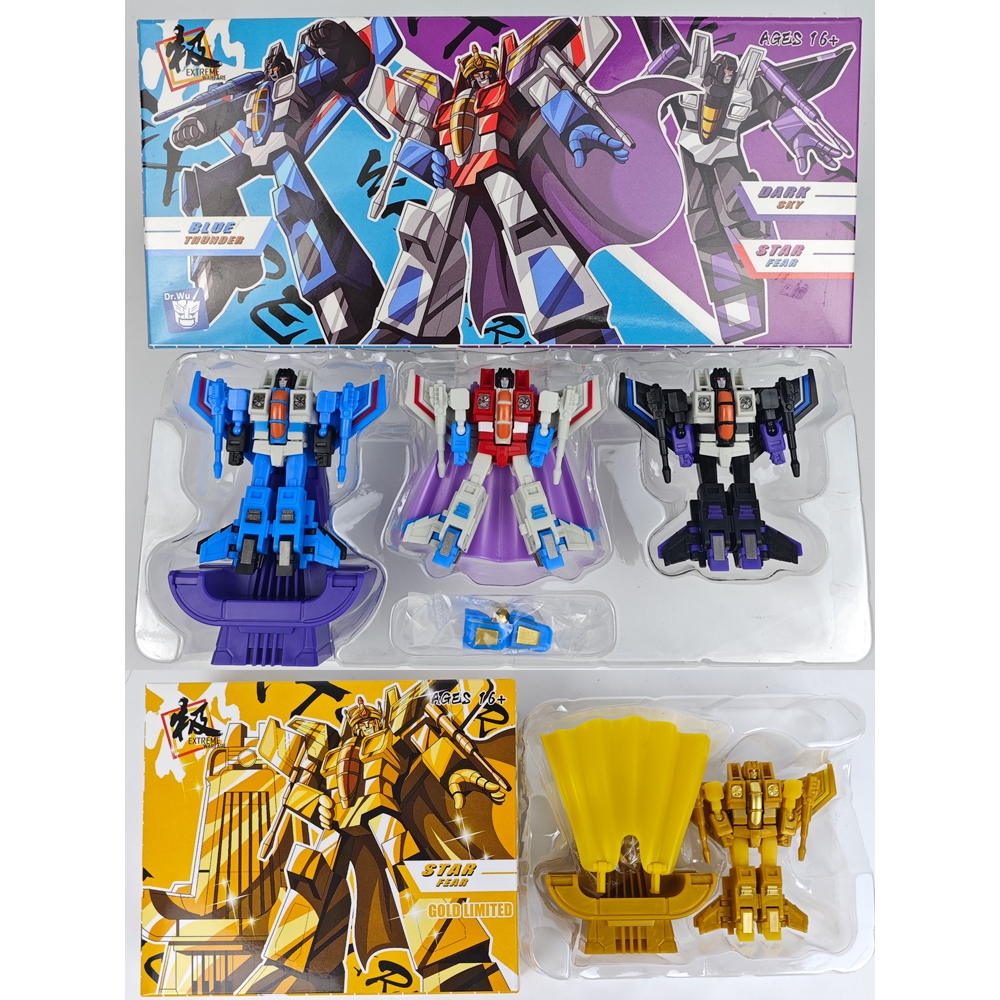 Dr Wu Extreme Warfare DW-E09, DW-E12, DW-E15 ,DW-E09G Seeker Team Set