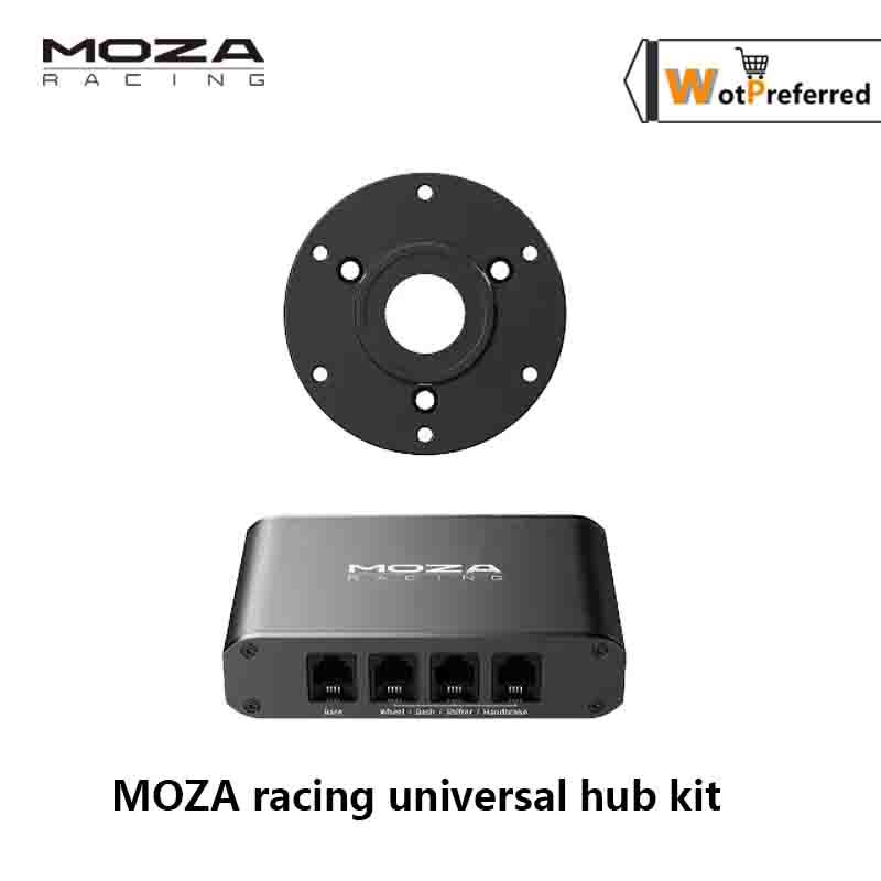 Moza Racing Universal Hub Kit อะแดปเตอร์รวมเชื่อมต่อพวงมาลัย KS, ล้อสูตร FSR, แป้นเหยียบ SR-P Lite โ