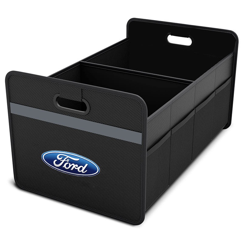 Multi-functional พับกระเป๋ารถ Trunk Sundries คอนเทนเนอร์สําหรับ Ford Ranger Raptor T6 T7 WL Everest Focus Escape Mustang Ecosport F150