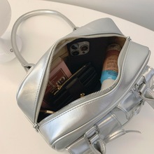 สไตล์เกาหลีใต้วงแขนกระเป๋าผู้หญิงใหม่ 2025 ซอก สูง-ดูบัลเล่ต์สไตล์โบว์กระเป๋าบาแกตต์แฟชั่นประณีตเรียบง่ายกระเป๋าสะพาย - รูปที่ 7