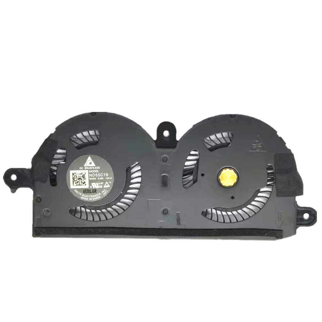 แล็ปท็อปใหม่พัดลมระบายความร้อน CPU สําหรับ DELL XPS 13 9370 9380 7390 9305 Series 0WCX2D 0980WH ND55