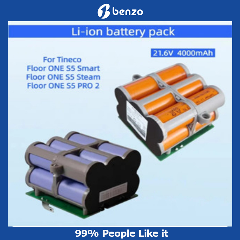 Tineco FLOOR ONE S5 S5PRO แบตเตอรี่สําหรับแบตเตอรี่ Tineco