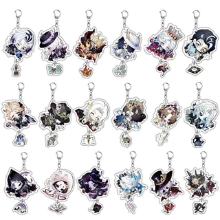 เกม Identity V อะนิเมะ KeyChain Joseph Desaulniers Grace Margaretha Zelle ผู้ชายพวงกุญแจสําหรับผู้หญิงรูปอะคริลิคจี้