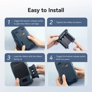 NIIMBOT M2/M3 เทปคาร์บอนริบบิ้น 50 มม. * เทปคาร์บอนเรซินยาว 24 ม.