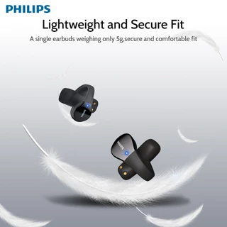 PHILIPS ชุดหูฟังบลูทูธ TAT2719 การนำกระดูกไร้สายแบบเปิดหูแบบแขวนหูแบบคลิปกีฬาชุดหูฟังลดเสียงรบกวน