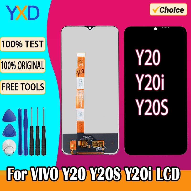 สําหรับ VIVO Y20 Y20S Y20i จอแสดงผล LCD หน้าจอสัมผัสสําหรับ VIVO Y20 Y20S Y20i หน้าจอ LCD Digitizer 