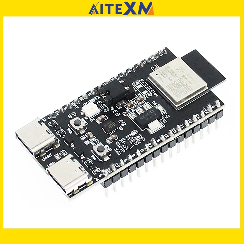 Esp32-h2-devkitm WiFi + บลูทูธ H2 Series ด้าย/Zigbee/BLE ESP32-H2 ESP32-H2-DevKitM-1-N4 ESP32-H2-MINI-1 สําหรับ Arduino