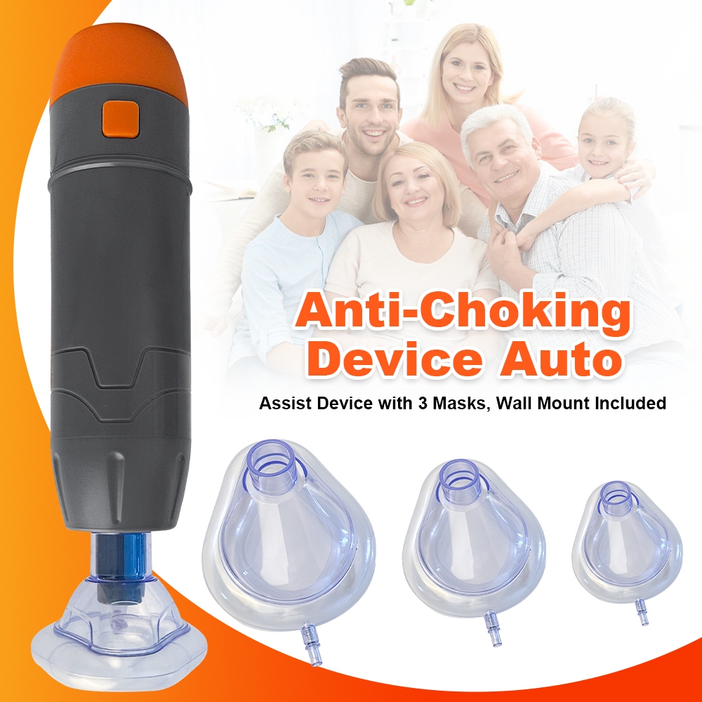 Auto First Aid Choking อุปกรณ์กู้ภัย Travel Home Choking อุปกรณ์ฉุกเฉินผู้ใหญ่เด็กแบบพกพา Asphyxia Rescue Machine CC-131