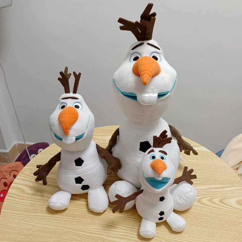 20 ซม.-30 ซม.-50 ซม.แช่แข็ง Olaf Plush Kawaii Snowman ของเล่น Action Figure ตุ๊กตาอะนิเมะตุ๊กตาของเล่นสําหรับของขวัญเด็ก