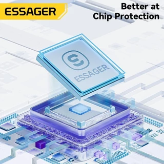 Essager สาย USB A ถึง Type C/Type C ถึง Type C 100W PD ชาร์จเร็วสําหรับแล็ปท็อป Samsung