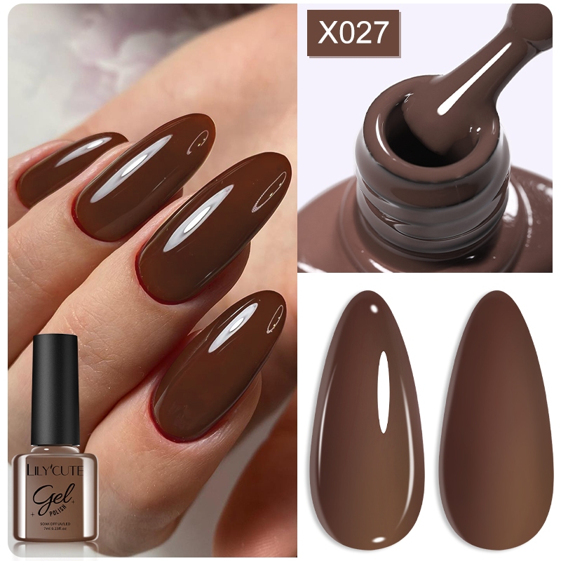 Lilycute สีเจลเกาหลี สีเจลนู้ด สีเจล 7 มล.