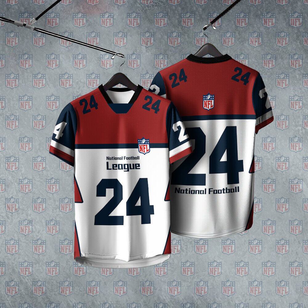 NFL Jersey NFL 24 INFINATE 2025 Choi Baju Tshirt Lelaki Quick DryingViral Custom Jersey Oodd Collar 