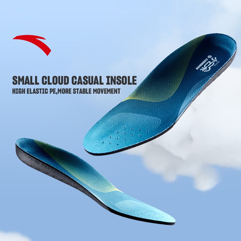 ANTA พื้นรองเท้านุ่มสบาย ลดแรงกระแทก ต้านเชื้อแบคทีเรีย เสถียร ค้ำจุน ใช้งานยืนนาน 1825211592