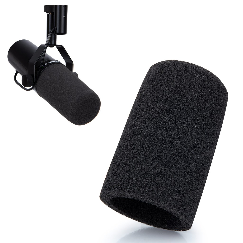 ฝาครอบไมค์สําหรับ Shure SM7dB, กระจกไมโครโฟน Shure SM7dB ไมโครโฟน Pop Filter ลดเสียงรบกวนที่ไม่มีใคร