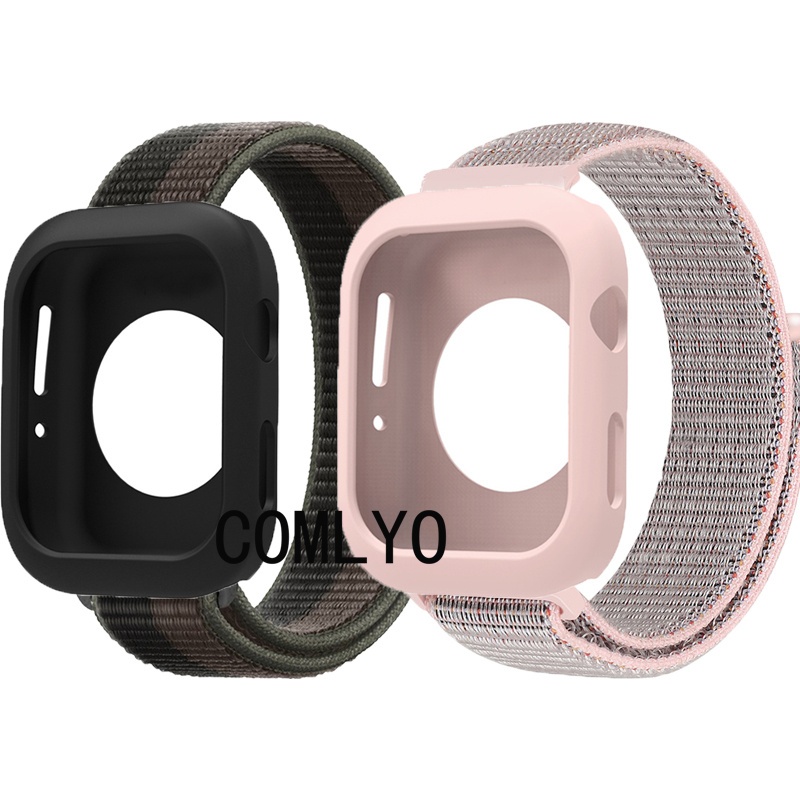 สําหรับ Hcare GO 5 GO5 กรณีสมาร์ทนาฬิกาไนลอน Loop Band ป้องกันกันชนป้องกันหน้าจอฟิล์ม