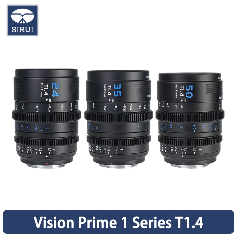 SIRUI Vision Prime 1 Series T1.4 เลนส์ Cine ฟูลเฟรม