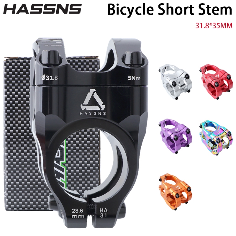 Hassns จักรยานเสือภูเขา Downhill ก้านความแข็งแรงสูงข้ามประเทศ AM/FR/DH/Slope Bike ก้าน CNC กลวงน้ําหนักเบาพิเศษ