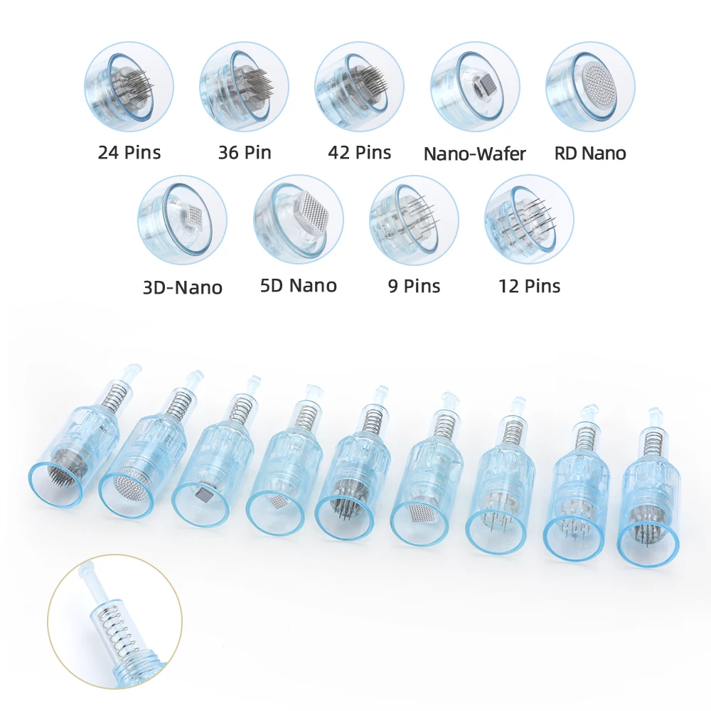 10pcs drpen X5 เครื่อง ultima microneedling ตลับหมึกสกรูเข็ม 9/12/24/36/42pins นาโน 3D 5D dr ปากกาสําหรับ X5 ปากกา MTS - รูปที่ 6