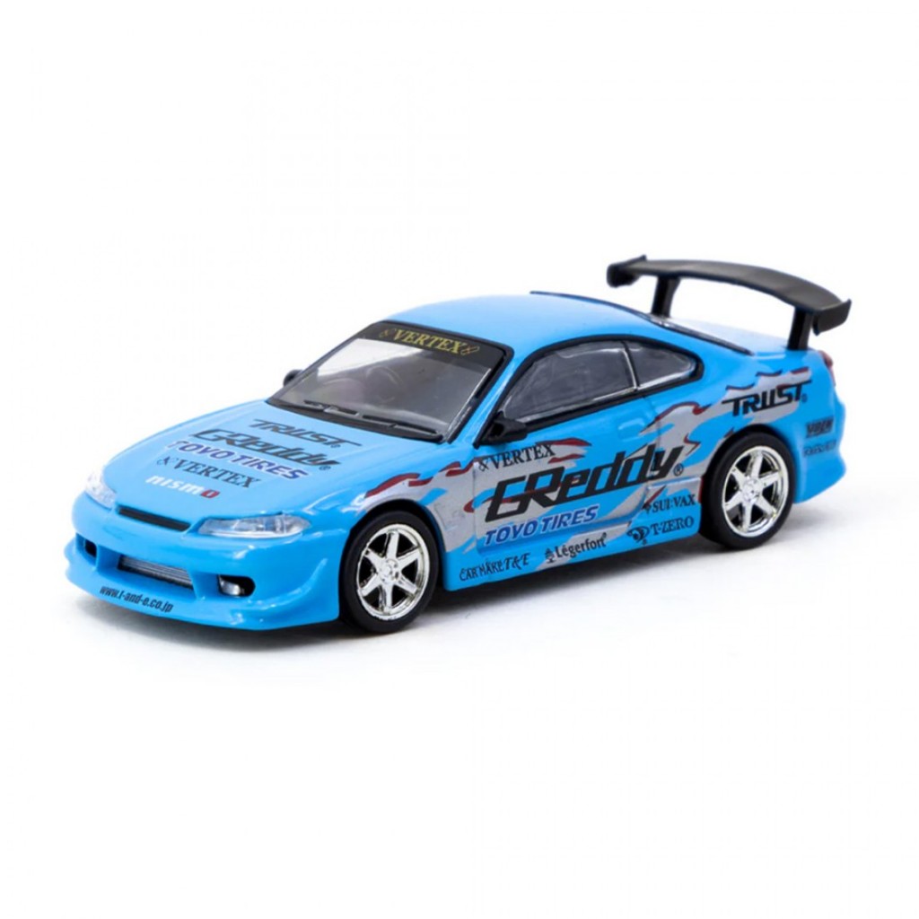 Tarmac Works T64G-023-GDY 1/64 VERTEX Nissan Silvia S15 GReddy Mijo Special Edition Diecast Scale รถ