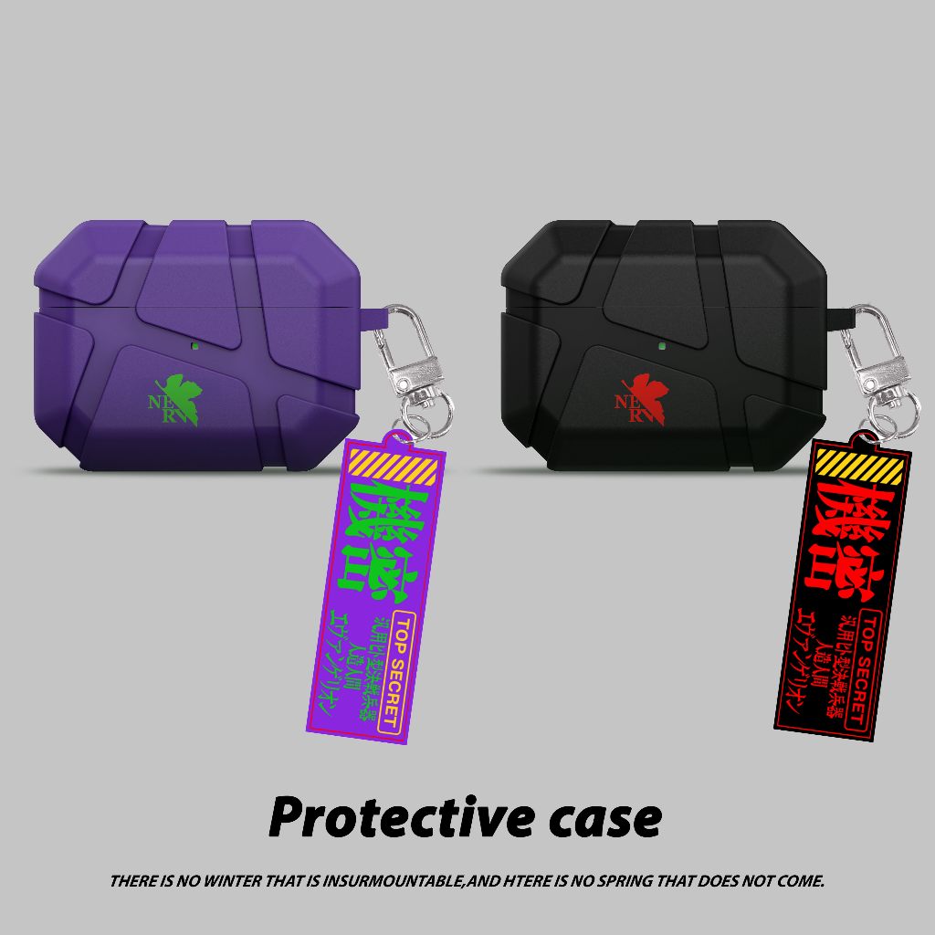 Meteorite รูปแบบ EVA หูฟังซิลิโคนป้องกัน สําหรับ AirPods Pro 3/2/1