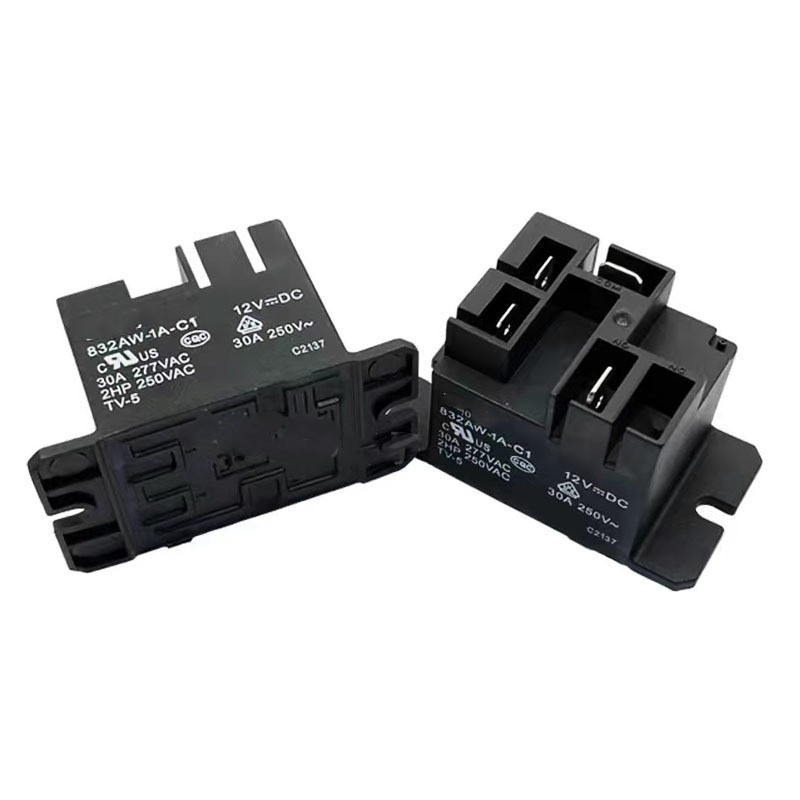 รีเลย์ขนาดเล็ก 832AW-1A-C1 12VDC 30A รีเลย์