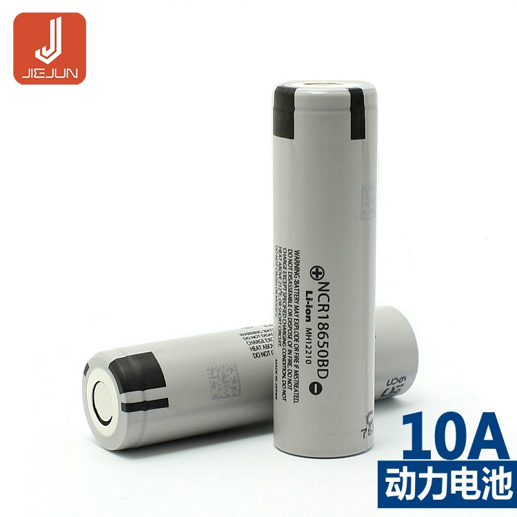 ใหม่แท้ Panasonic 18650 ความจุเต็ม 3200mAh 3.7v ชาร์จความจุขนาดใหญ่ NCR18650BD