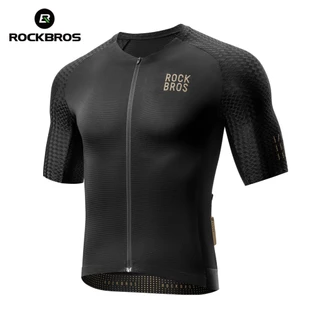 【TH Delivery】ROCKBORSชุดปั่นจักรยานย์ผู้ชาย สบายระบายอากาศ แห้งเร็ว แฟชั่น แขนสั้นยืดหยุ่นสูง เหมาะสำหรับขี่จักรยาน