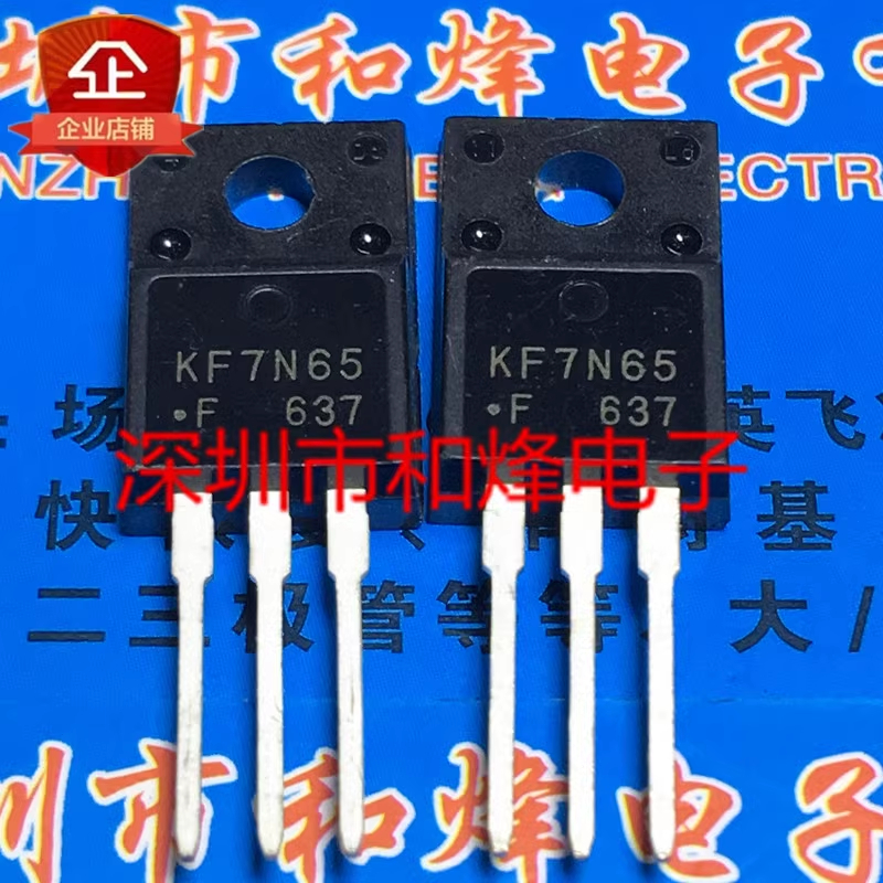 1-5pcs KF7N65 KF7N50 KF9N50 KF8N60 KF10N60 KF7N80 KF11N50 TO-220F MOSFET แบรนด์เดิมใหม่