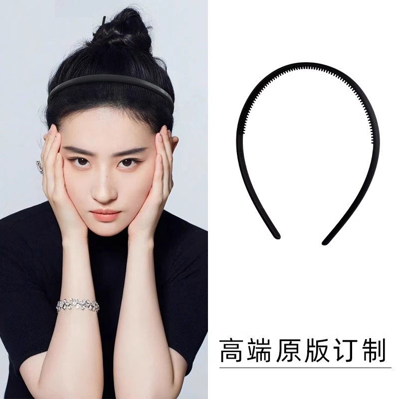 ที่คาดผมผู้หญิง 2025 สไตล์ใหม่แฟชั่น ทั้งหมด-จับคู่ ฟันผมความดันผมล้างหน้าที่คาดผมบาง