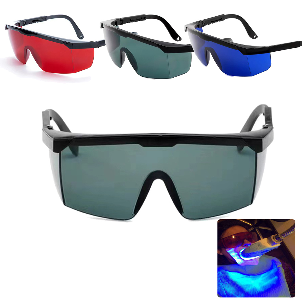 ทันตกรรมแว่นตาป้องกันดวงตาสําหรับทันตกรรม Lab Workplace Goggle แว่นตาแว่นตา Curing Light UV สําหรับทันตแพทย์ฟันไวท์เทนนิ่งเครื่องมือ