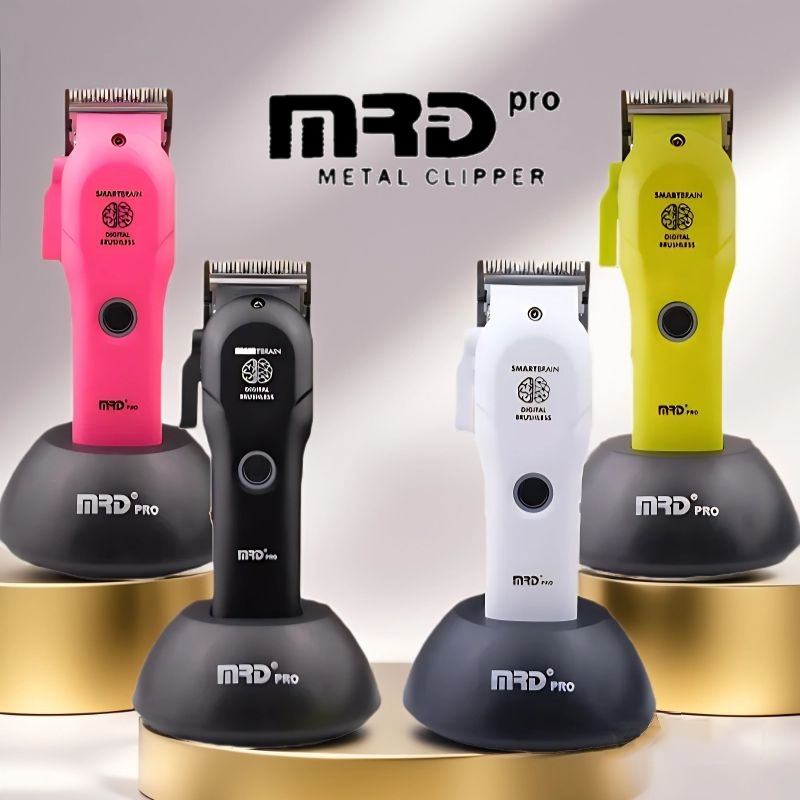 2025 MRD HC-3969ST ปัตตาเลี่ยนผมผู้ชาย Professional All-Metal Digital Brushless Motor