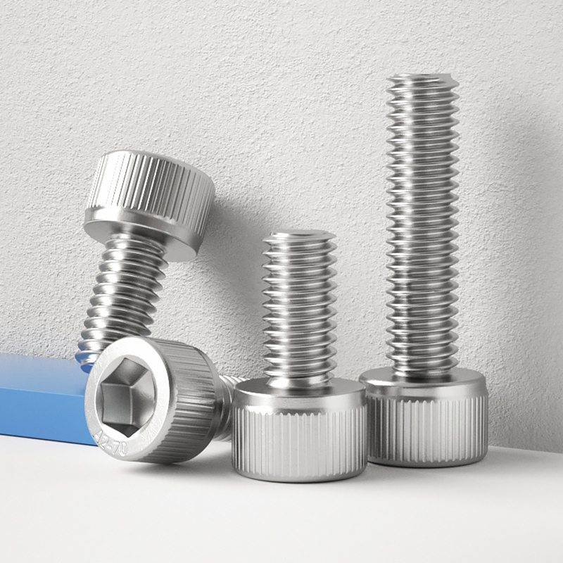 M6 M8 ซ็อกเก็ตหกเหลี่ยมหมวกหัวสลักเกลียว 304 สแตนเลสสกรูคอมพิวเตอร์ชุด Hex Metal Bolt Allen คีย์ผนังสกรูด้าย DIN912 - รูปที่ 3